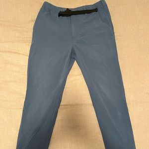 New Balance (Japan): Long Blue Athletic Pants